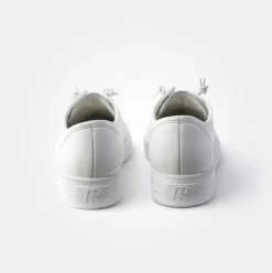 Paul Green Sneaker Super Soft  Leder Logoprägung Wechselfußbett weiß S14  4081-065