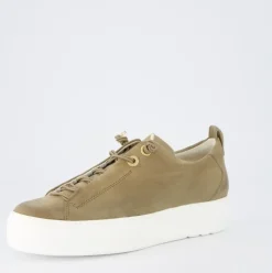 Paul Green Sneaker Verlourleder braun S15 5017-357