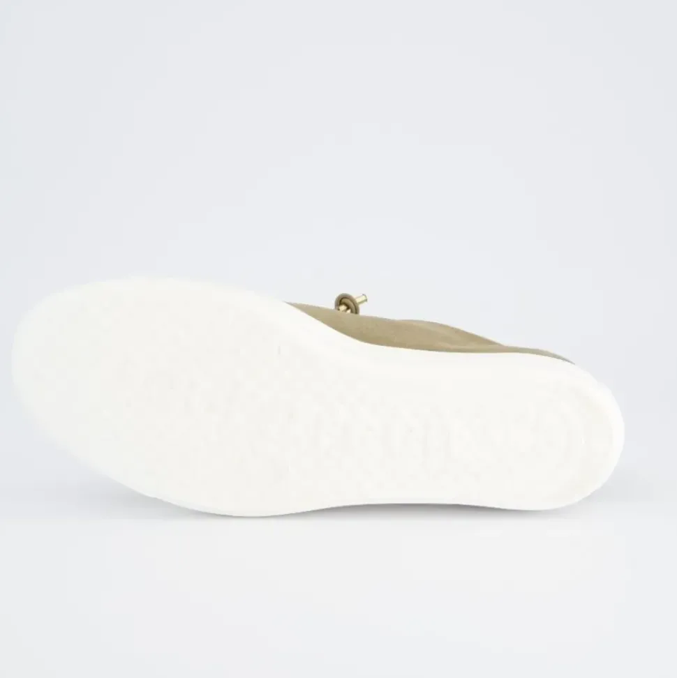 Paul Green Sneaker Verlourleder braun S15 5017-357