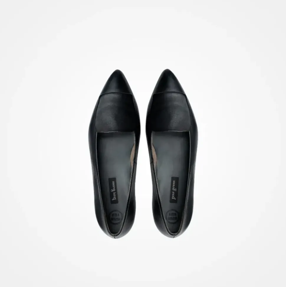 Paul Green Super Soft Ballerina Leder schwarz S14 3792-015