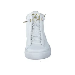 Paul Green Super Soft Hightop- Pauls Sneaker Leder Logoprägung weiß S14 5283-005