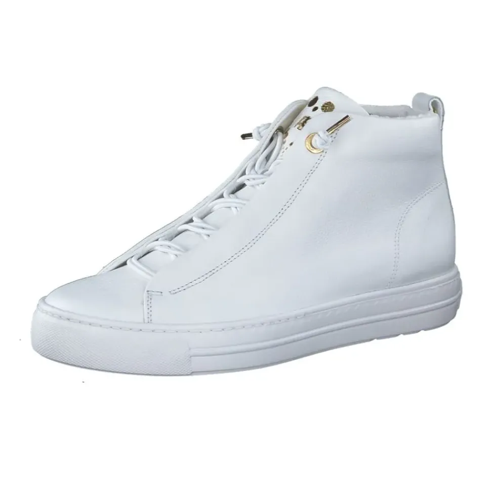 Paul Green SUPER SOFT Pauls Hightop Glattleder weiß S23 5283-004