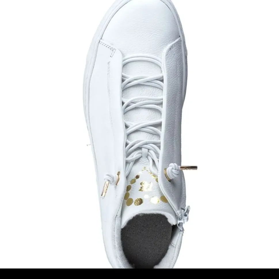 Paul Green SUPER SOFT Pauls Hightop Glattleder weiß S23 5283-004