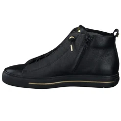 Paul Green SUPER SOFT Pauls Hightop Glattleder schwarz S23 5283-024