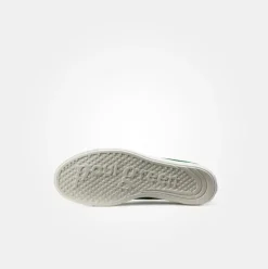 Paul Green Super Soft Pauls Sneaker Nubukleder Logoprägung silberfarbene Details grün S14  5017-235