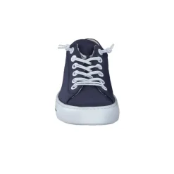 Paul Green Super Soft Pauls Sneaker Nubukleder Relax- Weite Wechselfußbett blau S14 4081-365
