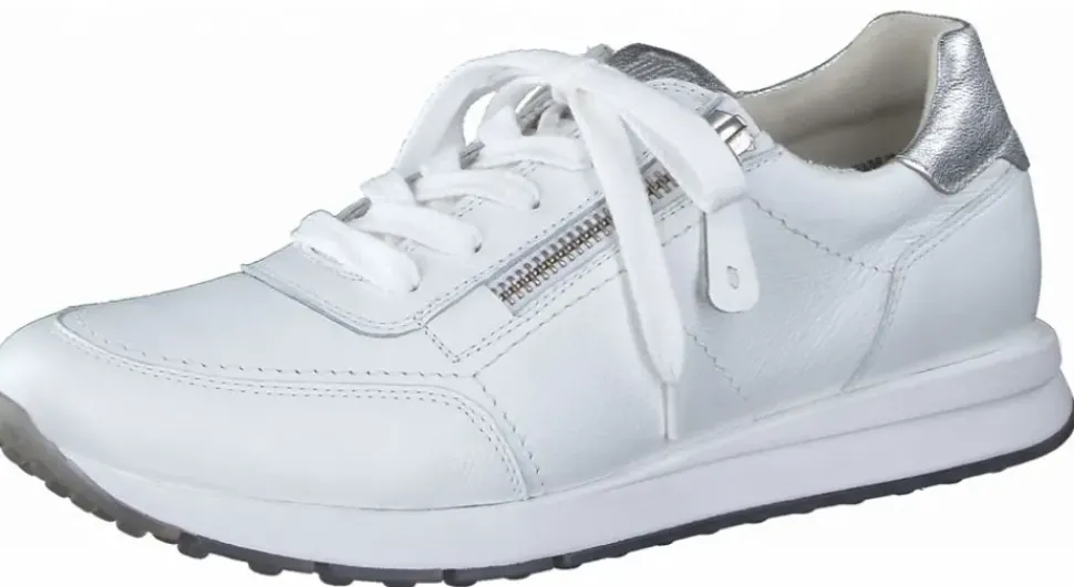 Paul Green Super Soft Sneaker RELAX- WEITE Wechselfußbett weiß S23 4085-223