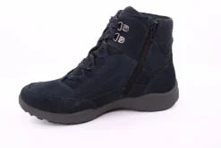 PETER ERIKSON Damen Boot Leder Schnürung und Reißverschluss DENIM Warmfutter FLEXI-16 TEX