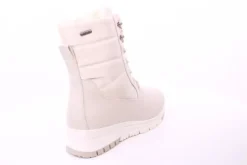 PETER ERIKSON Damen Boot Softrand Schnürung und Reißverschluss BEIGE Warmfutter 21008-C24002 TEX