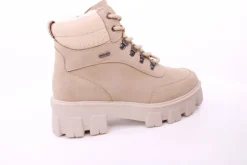 PETER ERIKSON Damen Boot Softrand Schnürung und Reißverschluss BEIGE Warmfutter 6587-24-C25001