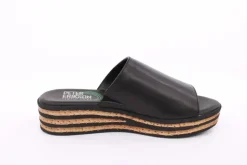 PETER ERIKSON Damen Pantolette Leder schwarz S14 3018-C23002