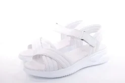 PETER ERIKSON Damen Sandale Comfort- Fußbett Leder blau, grün, weiß S13  231511