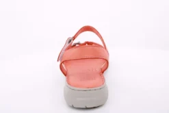 PETER ERIKSON Damen Sandale Leder Comfort-Fußbett orange S14 241604