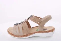 PETER ERIKSON Damen Sandale Ziersteine beige S14 20-30-Y24055
