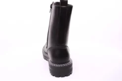 PETER ERIKSON Damen Schnürstiefel Schnürung und Reißverschluss in SCHWARZ mit Warmfutter 18650-Y22002