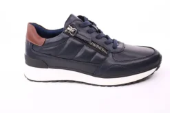 PETER ERIKSON Damen Sneaker in NAVY Schnürung und Reißverschluss 3285-Y24032