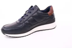 PETER ERIKSON Damen Sneaker in NAVY Schnürung und Reißverschluss 3285-Y24032