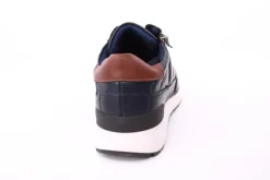 PETER ERIKSON Damen Sneaker in NAVY Schnürung und Reißverschluss 3285-Y24032