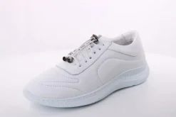 PETER ERIKSON Damen Sneaker Leder Wechsel- Fußbett blau, weiß S14 241861