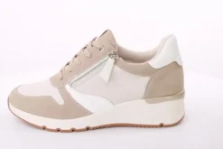 PETER ERIKSON Damen Sneaker Wechselfußbett Materialmix beige S14 12806-Y23017