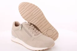 PETER ERIKSON Damen Sneaker Wechselfußbett Zierspange beige S14 3256-Y24033