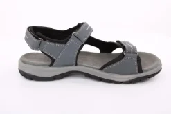 PETER ERIKSON Damen Trekkingsandale Leder grau, beige S14 MANDY-720