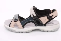 PETER ERIKSON Damen Trekkingsandale Leder grau, beige S14 MANDY-720