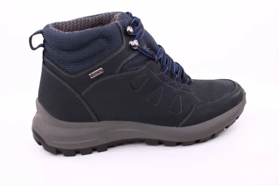 PETER ERIKSON Herren Boot Leder Extraweit Schnürung DENIM Warmfutter SX-23 TEX