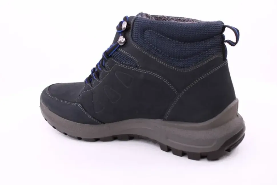 PETER ERIKSON Herren Boot Leder Extraweit Schnürung DENIM Warmfutter SX-23 TEX