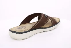 PETER ERIKSON Herren Pantolette Leder braun S14 K-0028-111