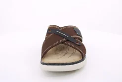 PETER ERIKSON Herren Pantolette Leder braun S14 K-0028-111