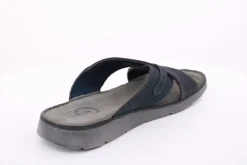 PETER ERIKSON Herren Pantolette Leder blau S14  Thar-03