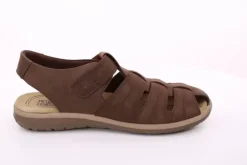 PETER ERIKSON Herren Sandale Schuhspitze geschlossen Leder braun S14 AR-52
