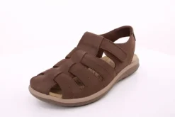 PETER ERIKSON Herren Sandale Schuhspitze geschlossen Leder braun S14 AR-52