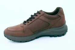 PETER ERIKSON Herren Schnürhalbschuh Leder Extraweit Schnürung Reißverschluss COHIBA Warmfutter SX-28 TEX