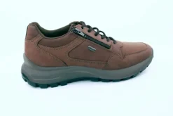 PETER ERIKSON Herren Schnürhalbschuh Leder Extraweit Schnürung Reißverschluss COHIBA Warmfutter SX-28 TEX