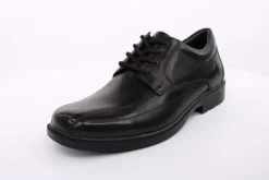 PETER ERIKSON Herren Schnürschuh Leder Wechselfußbett klassisch schwarz S14  NB-02