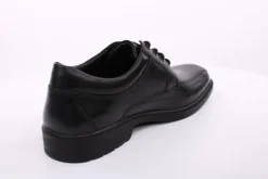 PETER ERIKSON Herren Schnürschuh Leder Wechselfußbett klassisch schwarz S14  NB-02