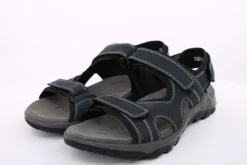 PETER ERIKSON Herren Trekkingsandale Leder blau S14 Mount-130