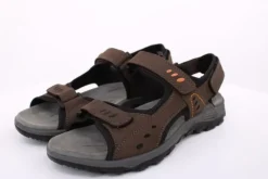 PETER ERIKSON Herren Trekkingsandale Leder braun S14 Mount-126