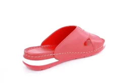 PETER ERIKSON Pantolette Leder Comfort- Fußbett blau, rot S13 221535