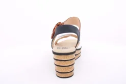 PETER ERIKSON Sandalette Keilabsatz Zierschnalle beige S14 23007-23010