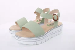 PETER ERIKSON Sandalette Sägezahnsohle grün S14 21012-Y24021