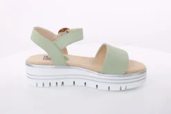 PETER ERIKSON Sandalette Sägezahnsohle grün S14 21012-Y24021