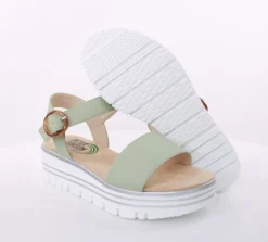 PETER ERIKSON Sandalette Sägezahnsohle grün S14 21012-Y24021