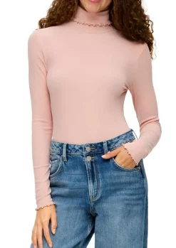 QS by s.Oliver Geripptes Longsleeve S23 2138340
