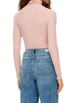 QS by s.Oliver Geripptes Longsleeve S23 2138340