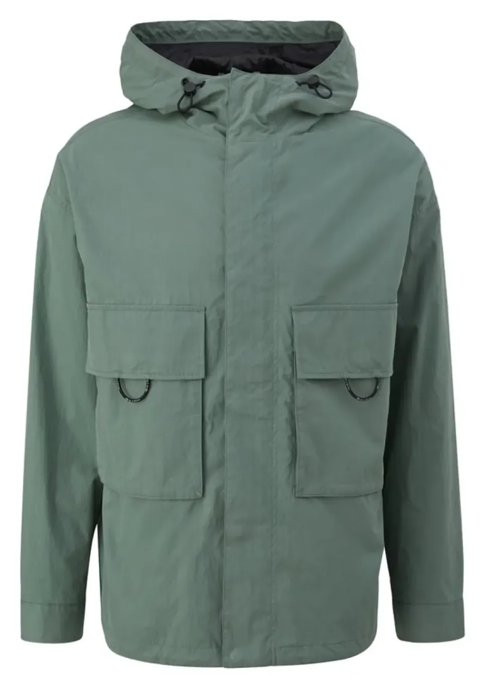 QS designed by Herren Jacke mit aufgesetzten Taschen grün S13 2125500