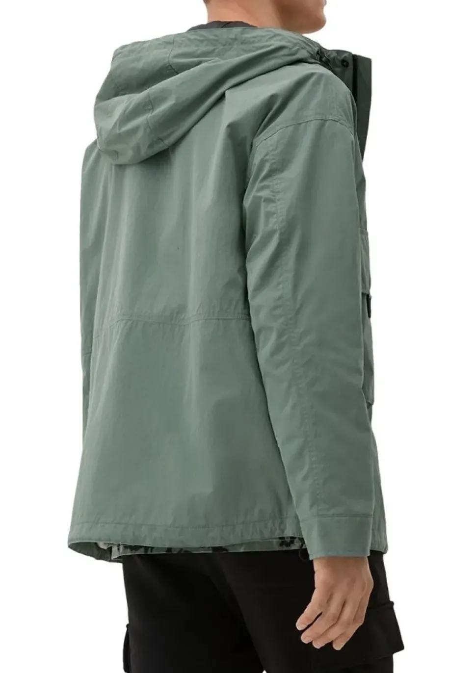 QS designed by Herren Jacke mit aufgesetzten Taschen grün S13 2125500