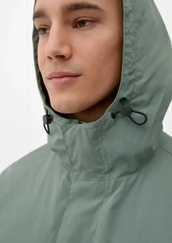 QS designed by Herren Jacke mit aufgesetzten Taschen grün S13 2125500